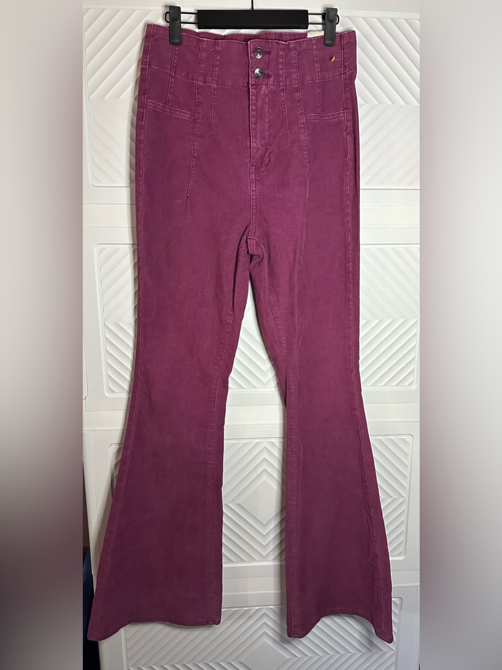 We The Free Corduroy Pants in Plum